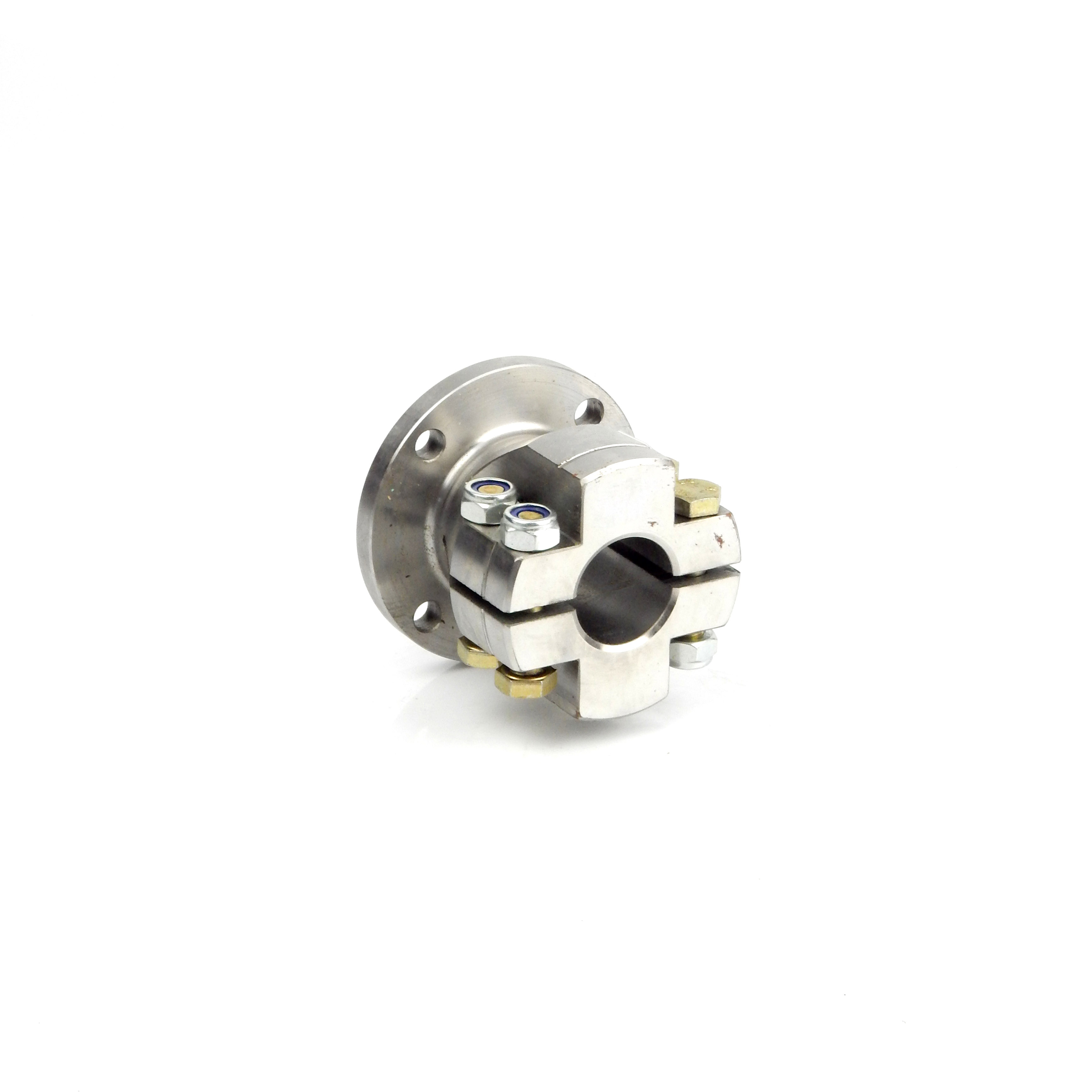 Klämkoppling för 35 mm axel och 4" fläns - 7