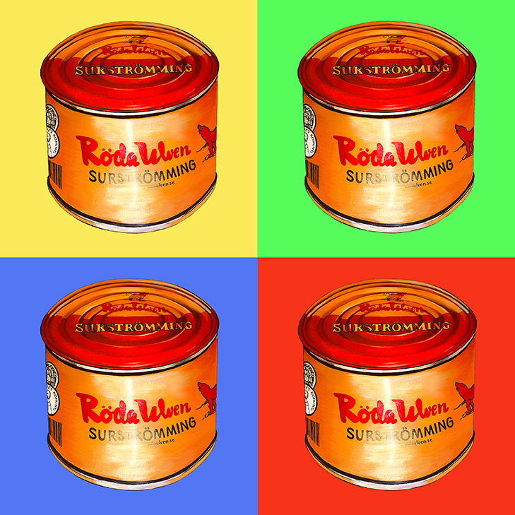Surströmming av Marie Plosjö färgalternativ 2