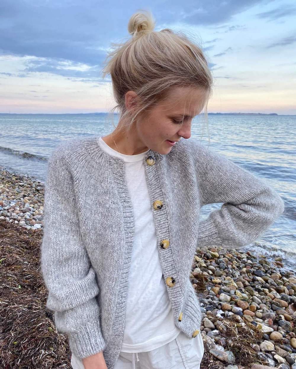 Novice cardigan Petite Knit stickmönster