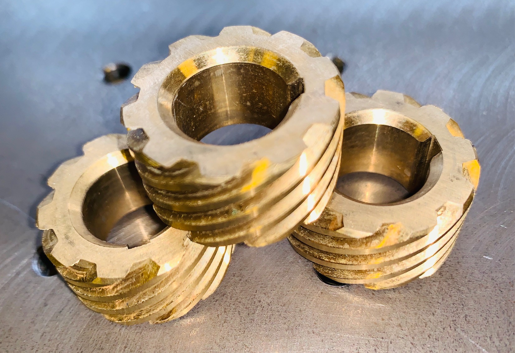 Bundle of 3 GENUINE BUELL XB HIGH PERFORMANCE OIL PUMP DRIVE GEAR - 2
