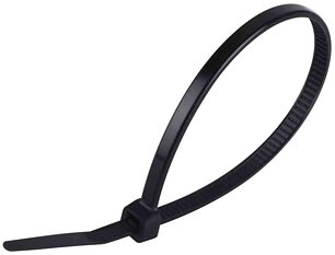 Make, Buntband, 150x3,6mm 50-pack, svart
