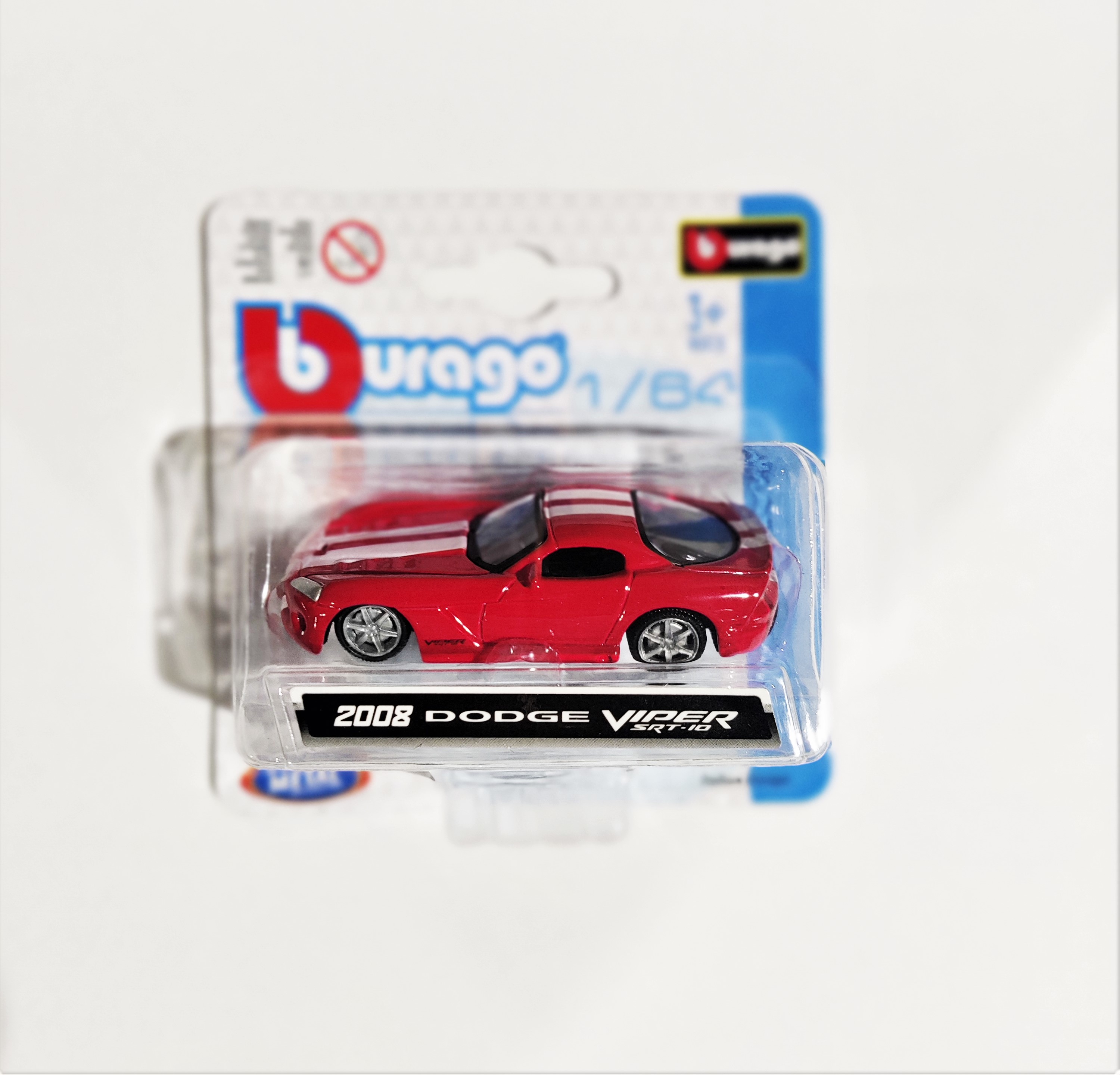 ERTL 1/18 Dodge Viper SRT-10 Rouge – Miniature Diecast Collection