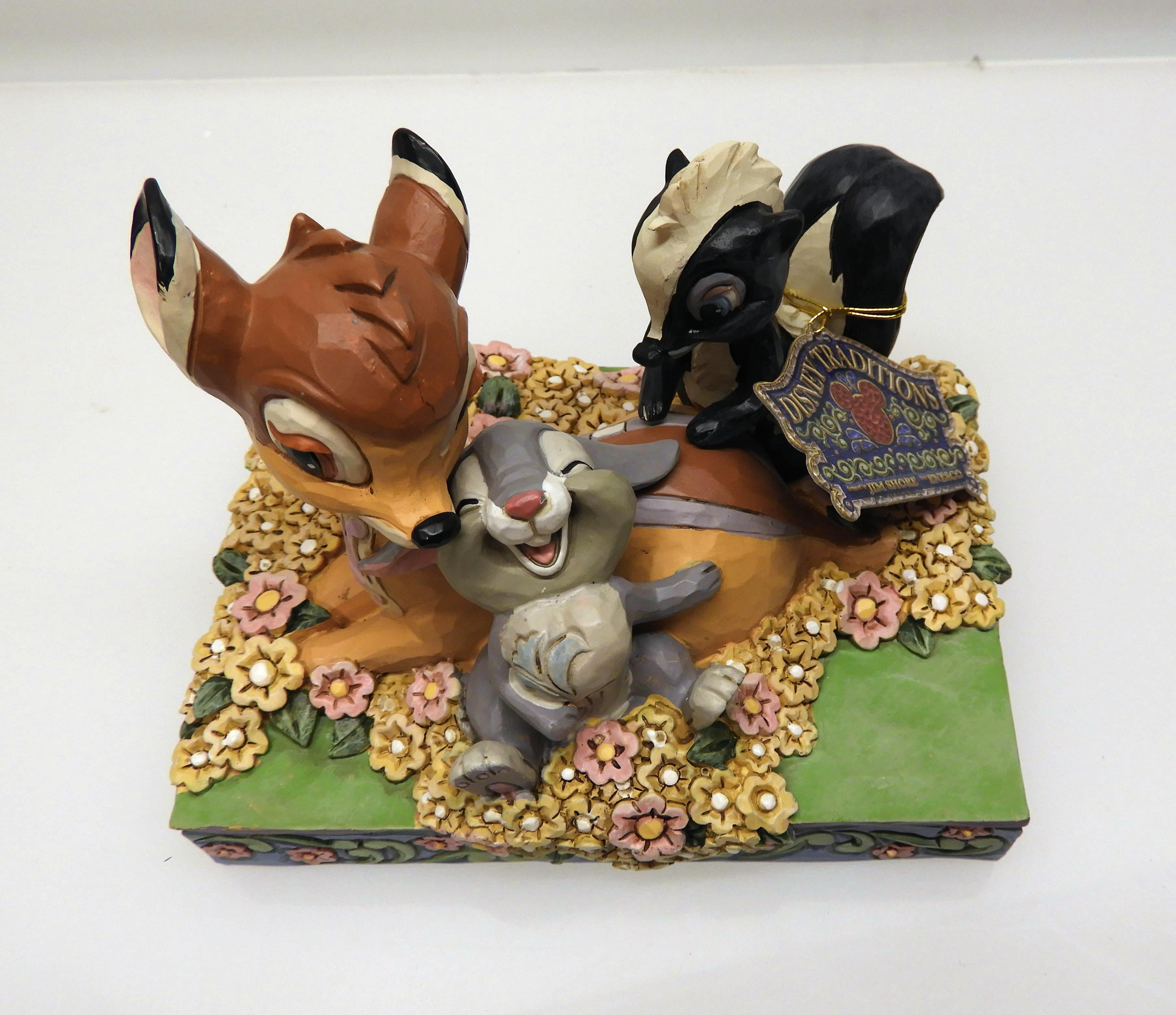 Disney Bambi Childhood friends av Jim Shore - 6