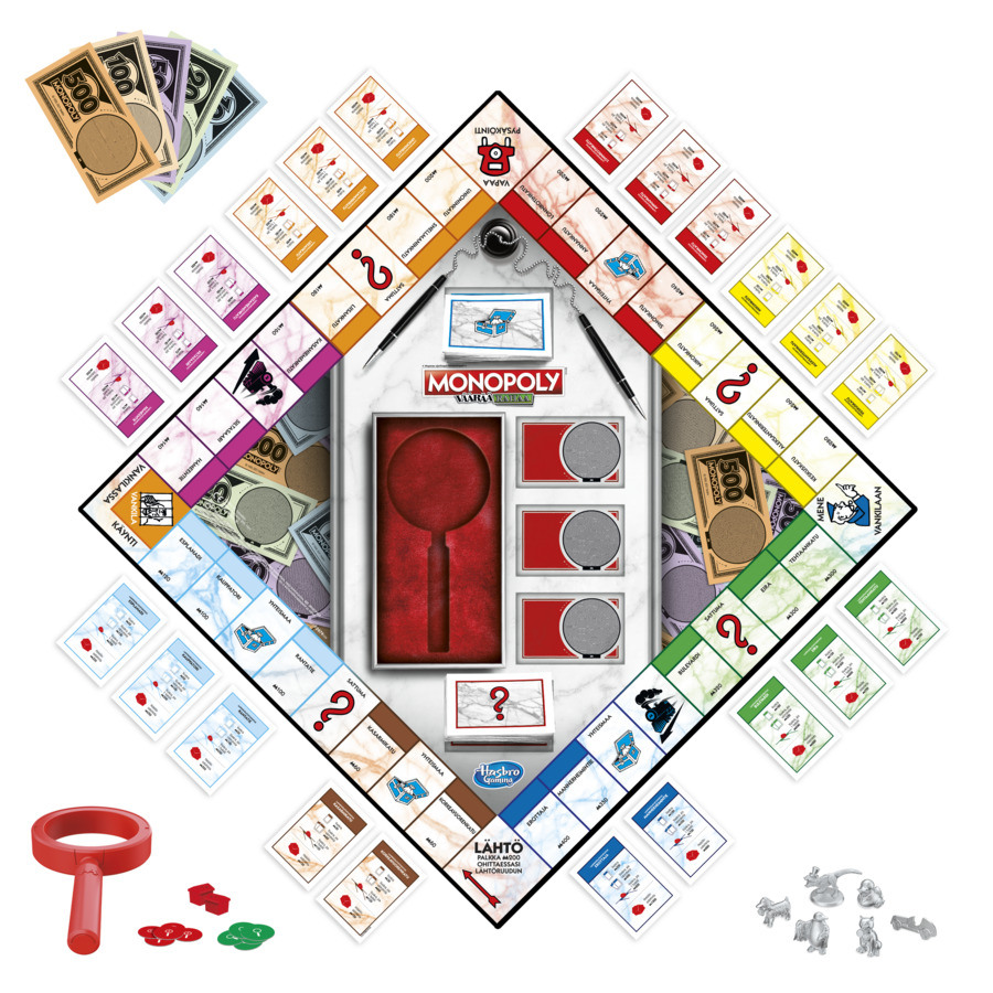 Hasbro Gaming Monopoly Värää rahaa (suomeksi) - Robbis Hobby Shop