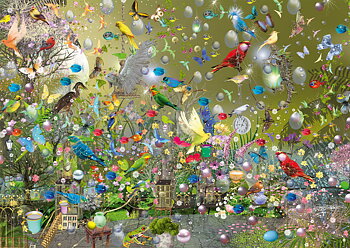 Parrot Jungle 1000 Bitar Schmidt