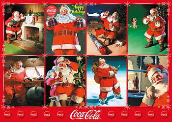 Coca Cola - Santa Claus 1000 Bitar Schmidt