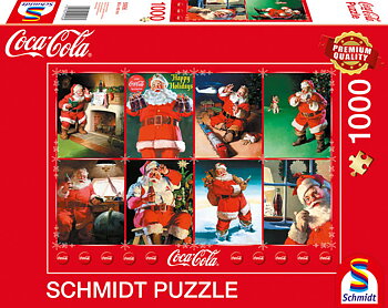 Coca Cola - Santa Claus 1000 Bitar Schmidt
