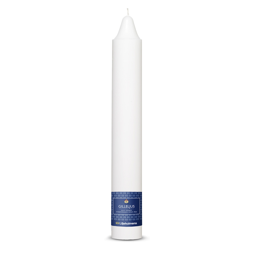 Gille Candle White 35 cm