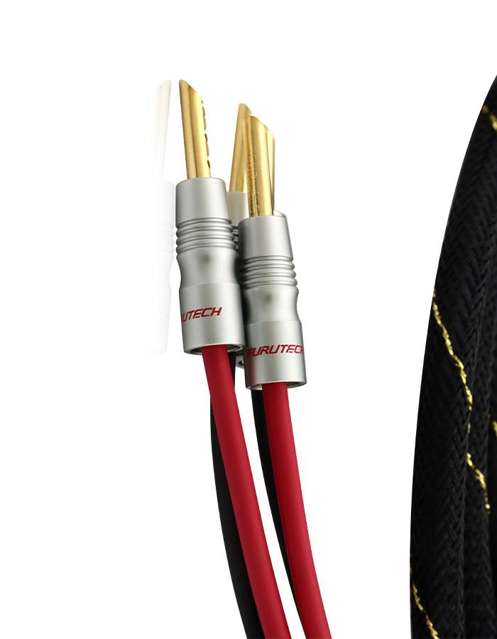 AAC e2.2 Cryo Speaker Cable Pair Gold Banana - 3