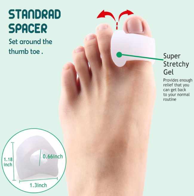 Hallux Valgus - Nattset 8 delar - 15