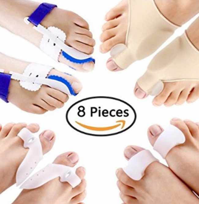 Hallux Valgus - Nattset 8 delar