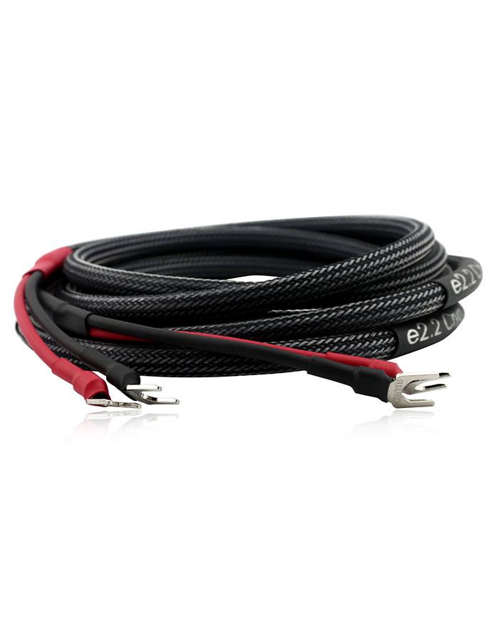 AAC e2.2 Cryo Speaker Cable Pair Rhodium Spade - 3