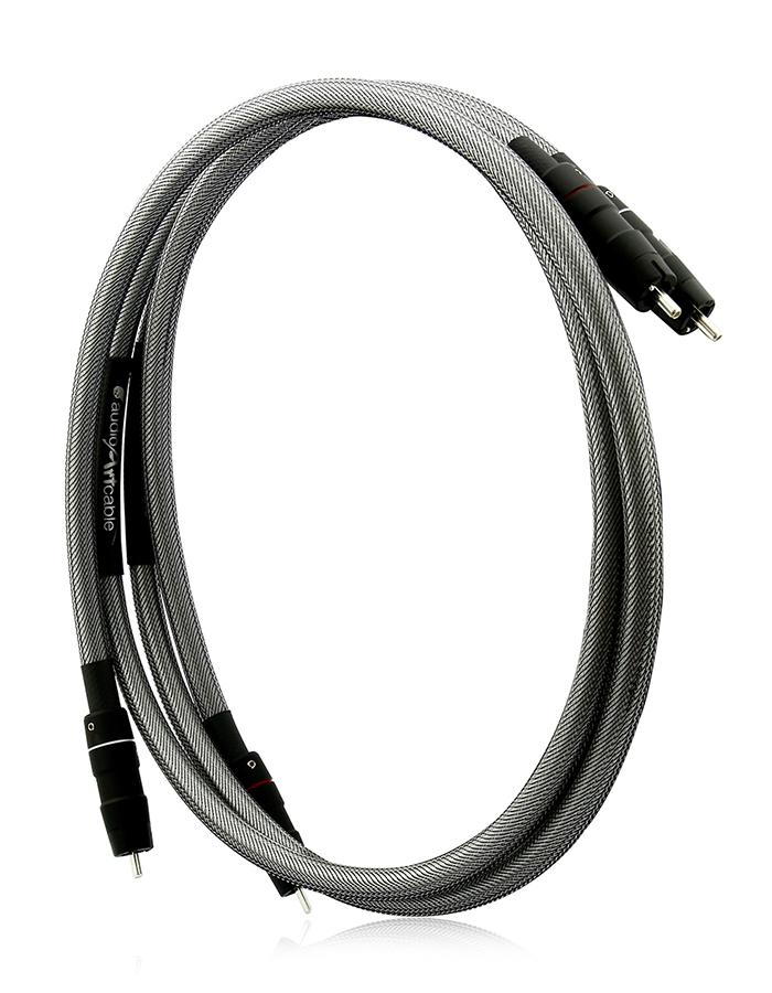 AAC IC-3 e2 Cryo Interconnect Cable Pair Silver RCA - 3