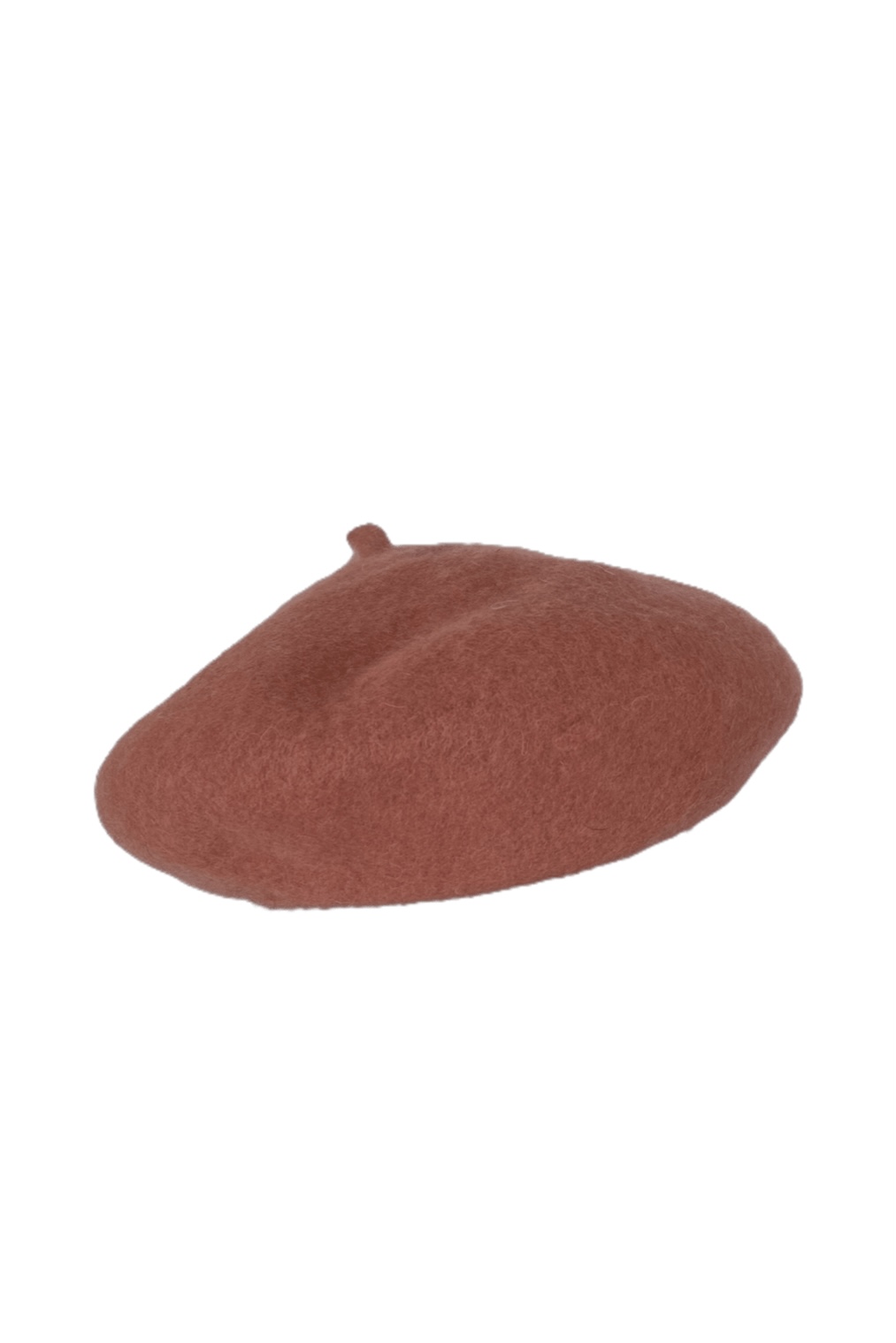 Black Colour - Alba Barret Hat Dark Green & Rost - 2