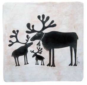 Grytunderlägg Ren familj