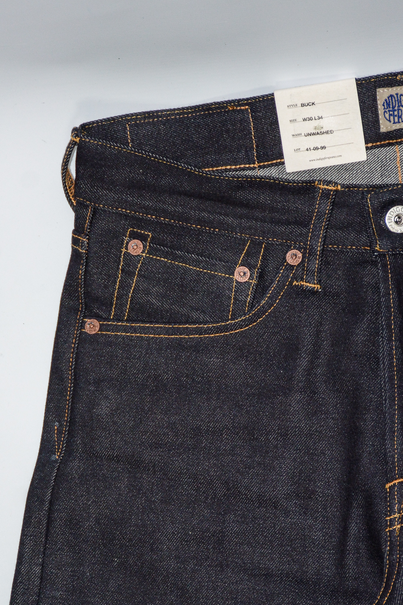 Indigofera Jeans - Buck Jeans No.9 14oz - 6