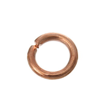 Jumprings, dark  Roségold, 4mm