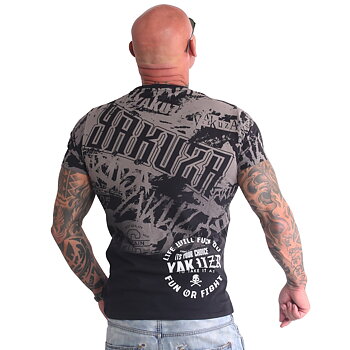 Life Allover T-Shirt, black