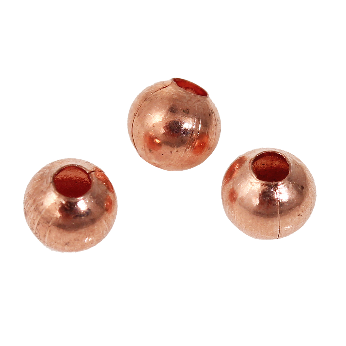 Metal beads, Rose  3mm - 2