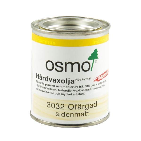 Hårdvaxolja 3032 Sidenmatt 0,125L