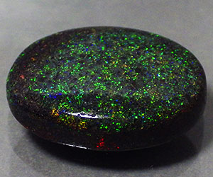 Piedra preciosa de ópalo macizo natural única de forma ovalada muy grande de 6,13 ct - 3