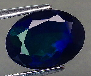 Piedra preciosa de ópalo macizo natural única muy hermosa de 1,68 ct