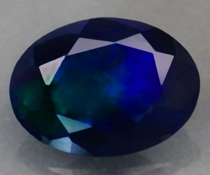 Piedra preciosa de ópalo macizo natural única muy hermosa de 1,68 ct - 3