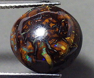 8.18 ct large unique genuine natural boulder opal gemstone