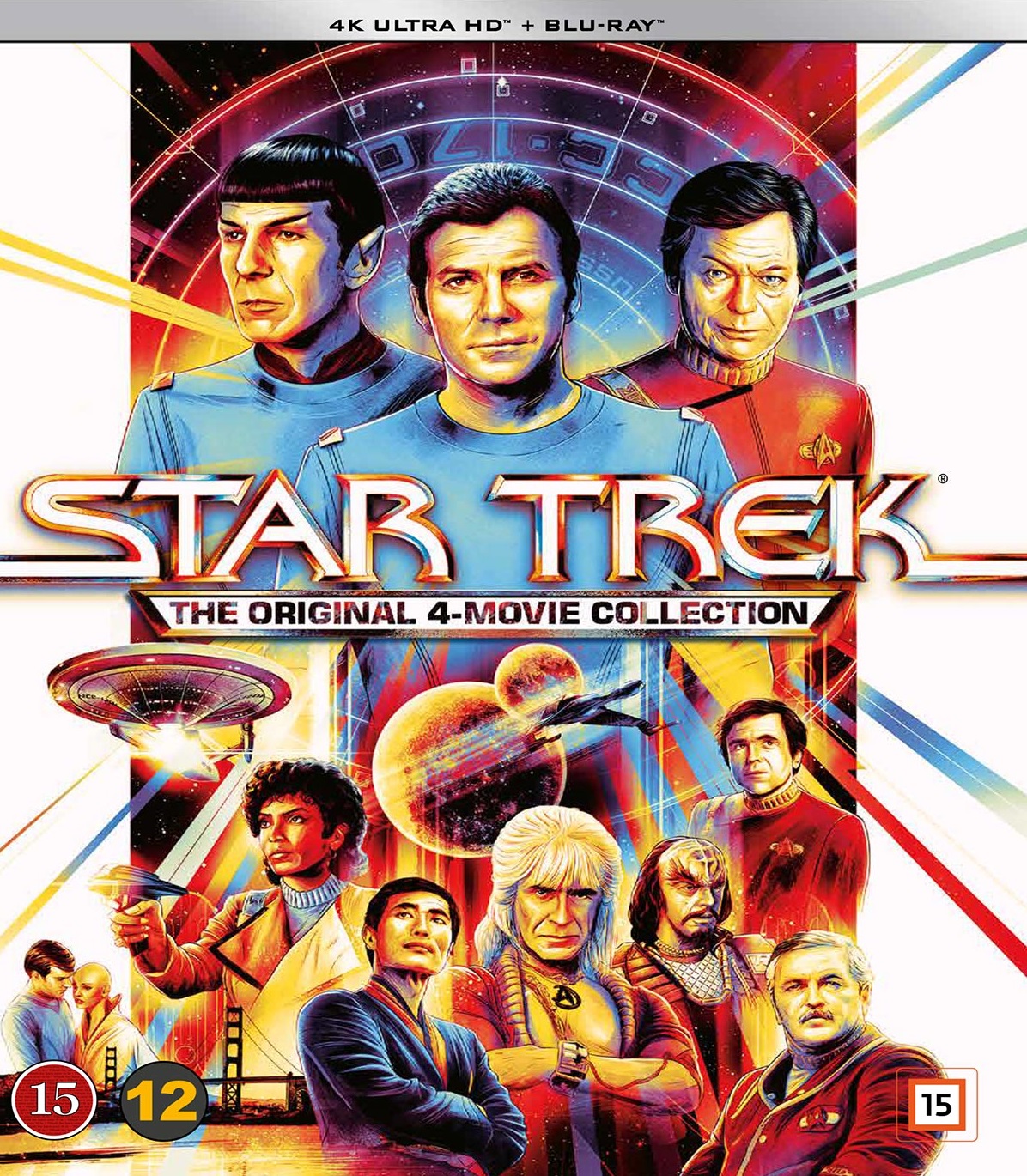 Star Trek - The Original 4 Movie Collection (4K Ultra HD + Blu-ray)