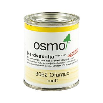 Hårdvaxolja 3062 Matt 0,125L