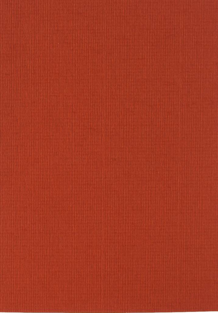 Röd - Tegel, A4, Cardstock, Papicolor, 