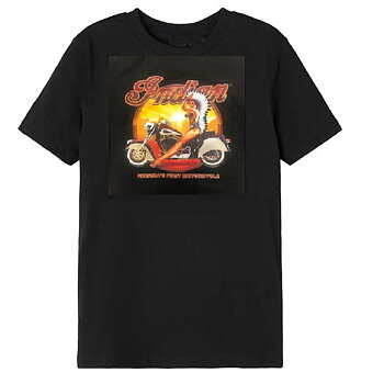 Indian Amereicas First Motorcycle T-Shirt Short Sleeve.