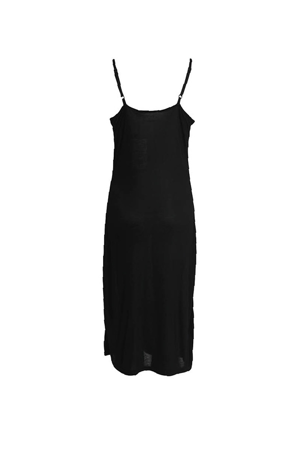 Isay - Nugga Long Underdress Black - 4