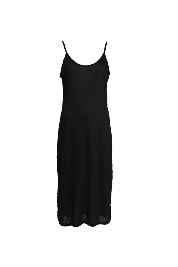 Isay - Nugga Long Underdress Black - 3