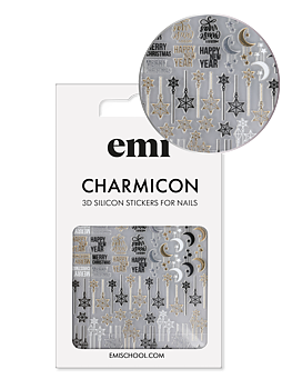 Charmicon 3D Silicone Stickers #199 Christmas Night