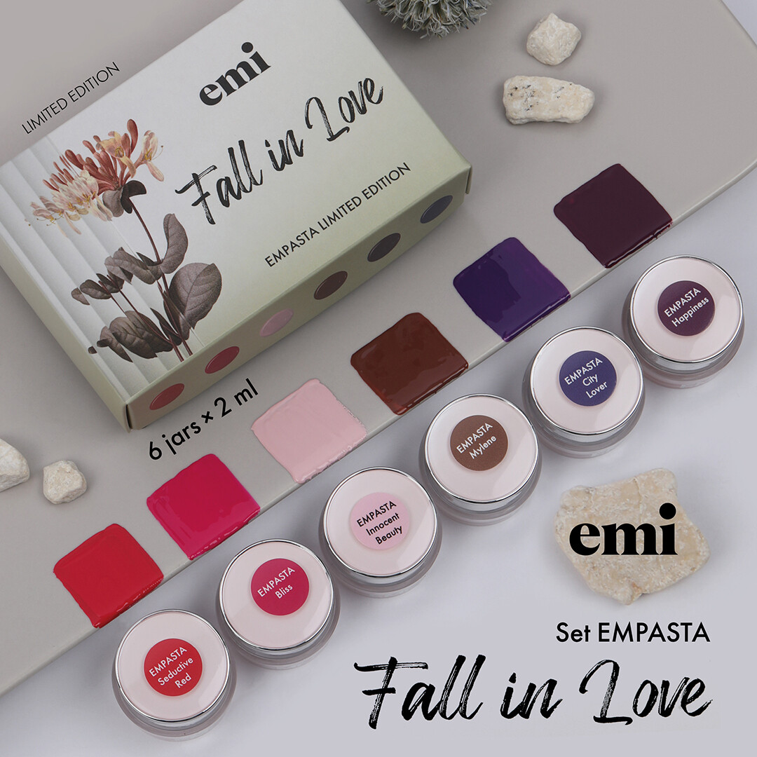  Set EMPASTA Fall in Love *  6 colours