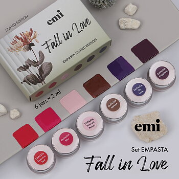  Set EMPASTA Fall in Love *  6 colours