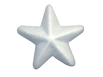 Styroporstjärna 70 mm 25/fp
