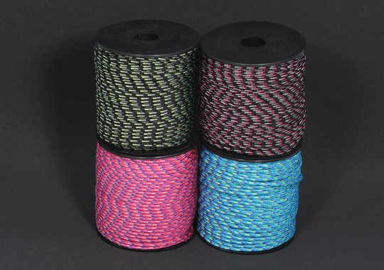 Parachute cord tunn 4 färger