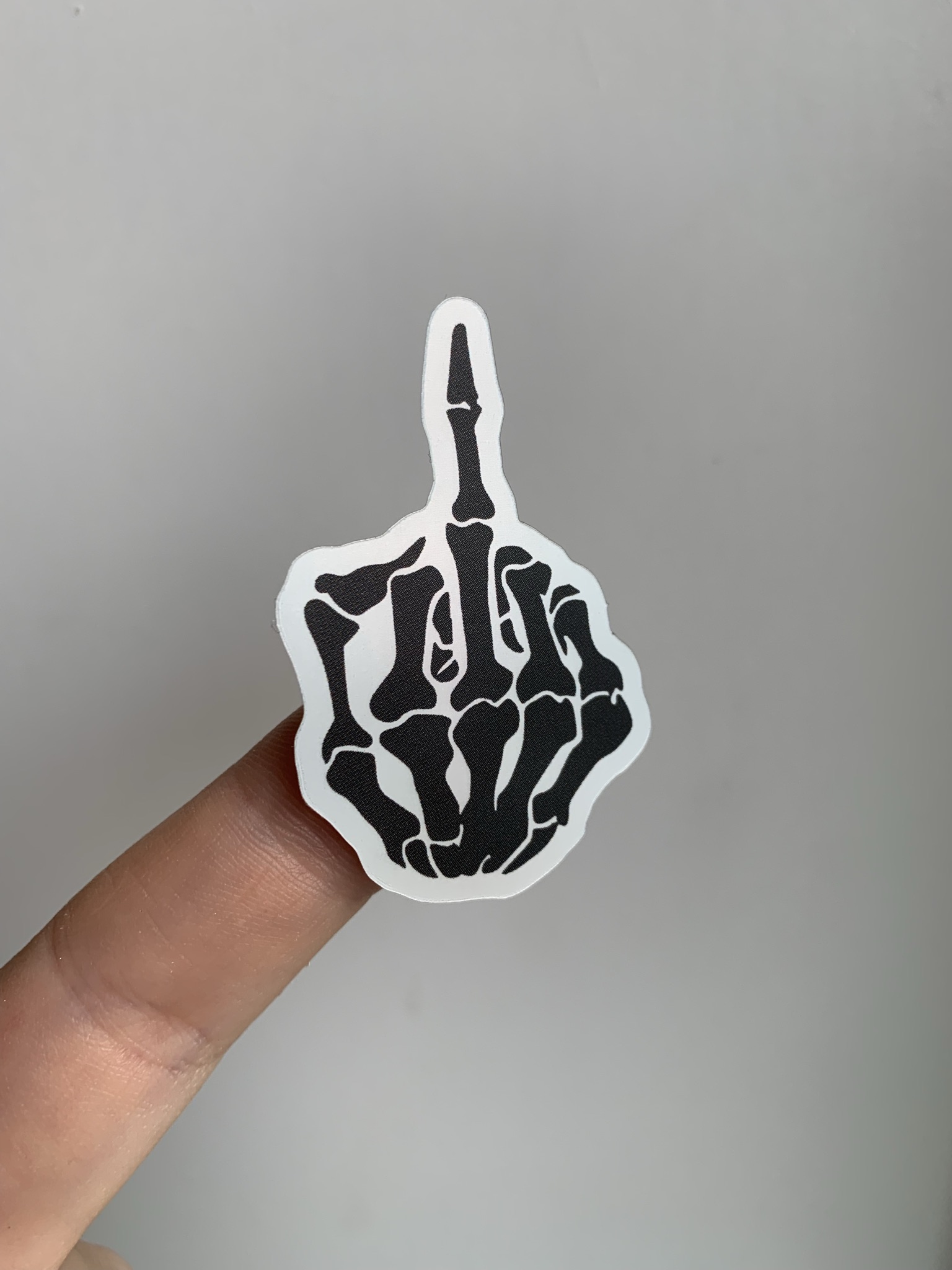 F U klistermärke