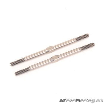 SCHUMACHER - Turnbuckle 60mm, Titanium, 1pair