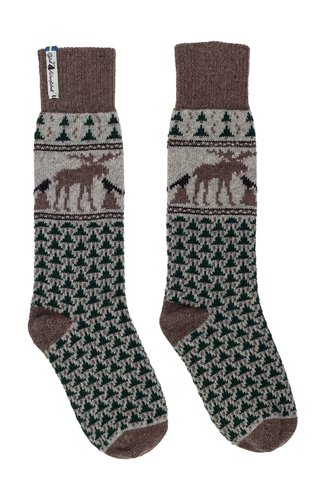 Öjbro, Wald, Wollsocken