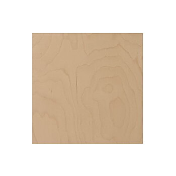 Garderobslucka Björkplywood