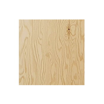 Garderobslucka av äkta furuplywood.