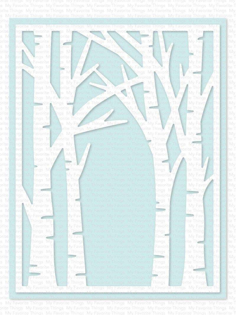 MY FAVORITE THINGS-Birch Tree Forest Cover-Up Die-namics - 2
