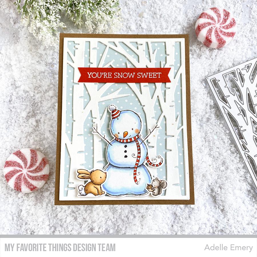 MY FAVORITE THINGS-Birch Tree Forest Cover-Up Die-namics - 4