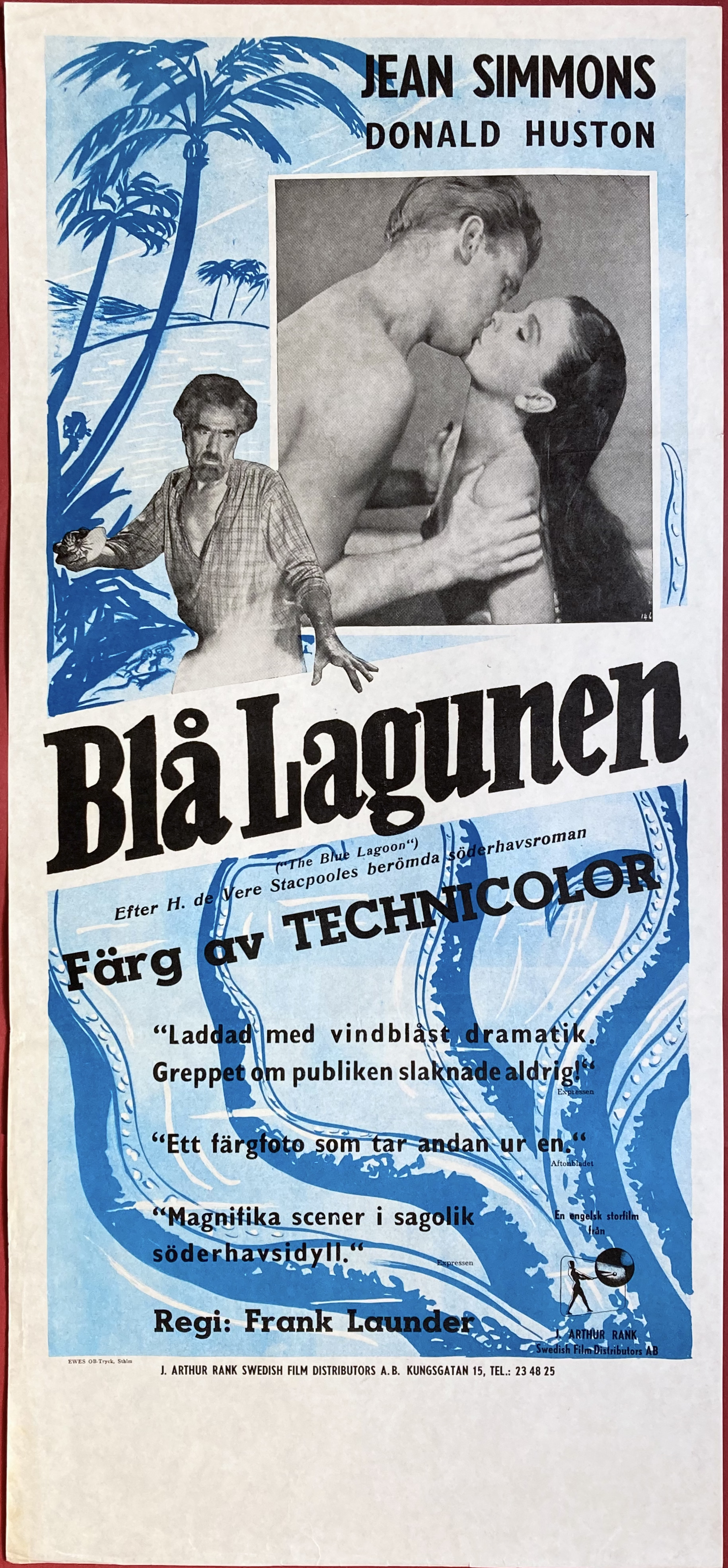 BLÅ LAGUNEN (1949)
