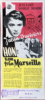 HON KOM FRÅN MARSEILLE (1956)