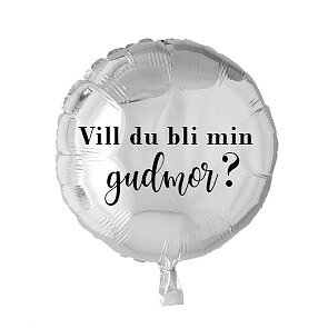 Ballong Vill du bli min gudmor?