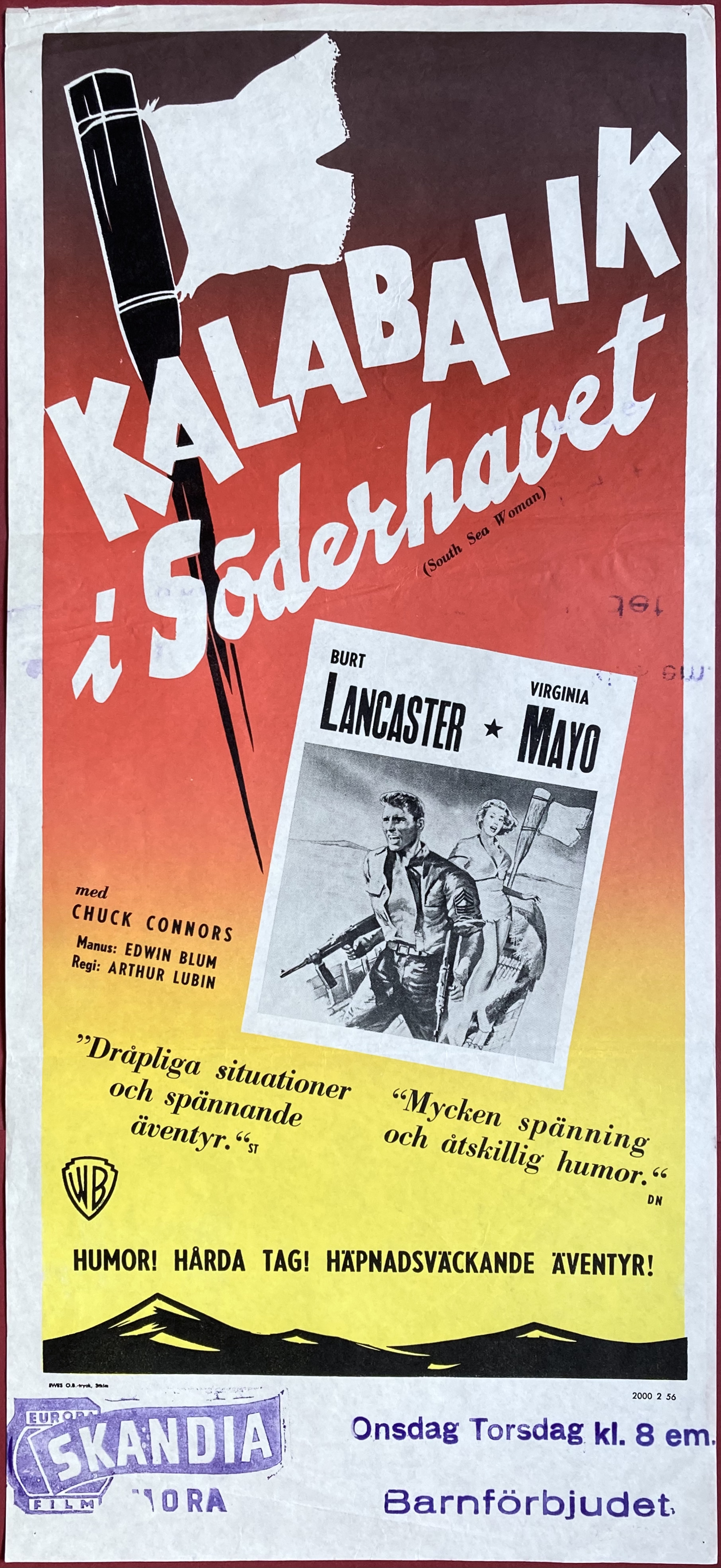 KALABALIK I SÖDERHAVET (1953)
